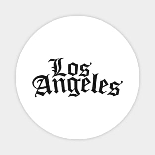 Los Angeles LA City - California Script Magnet